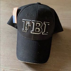 FBI Black baseball cap